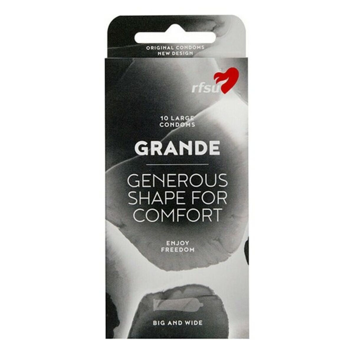 Condoms RFSU Grande 19 cm (10 uds)-0