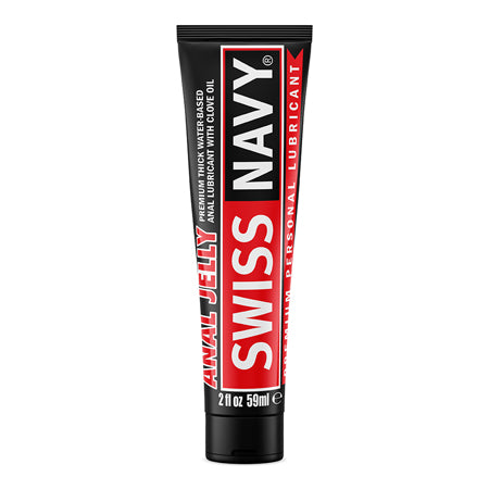 Swiss Navy Anal Jelly Premium Water Based Lubricant with Clove Oil 2 oz.-0
