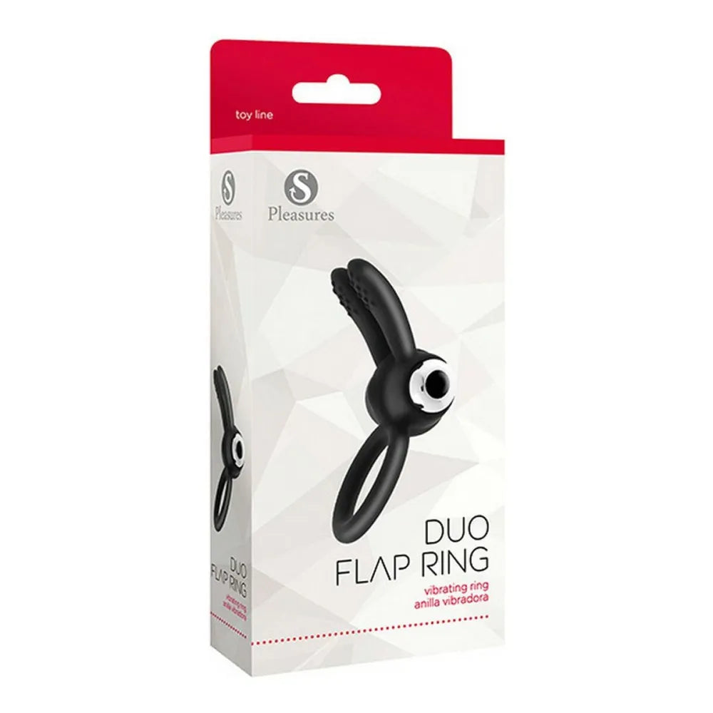 Cock Ring By S Pleasures Black-1