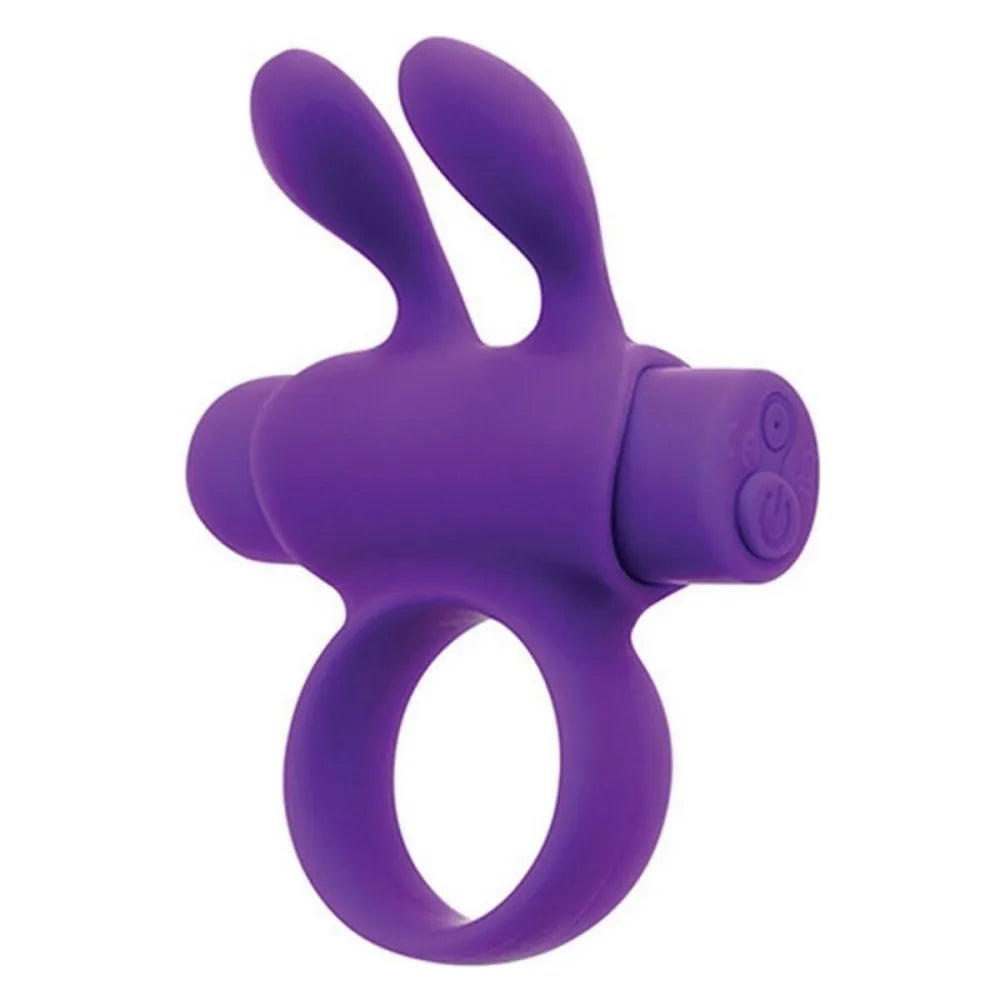 Cock Ring By S Pleasures Rabbit Purple-0