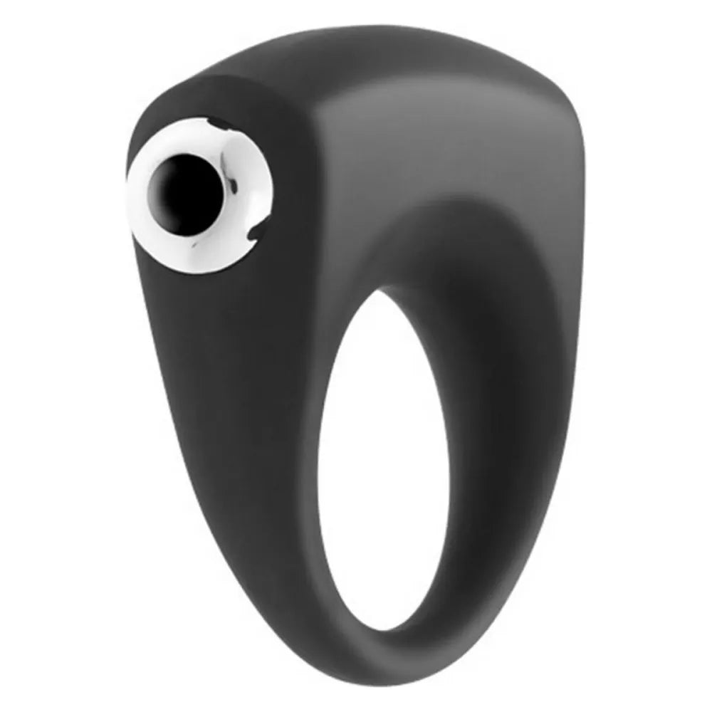 Cock Ring By S Pleasures Smooth Operator Black-0