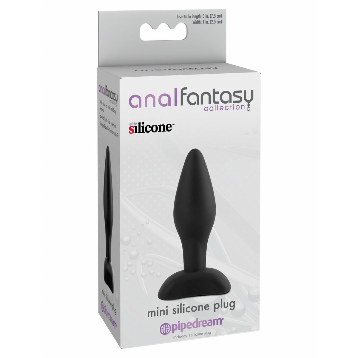Anal plug Pipedream Anal Fantasy Collection Black-2