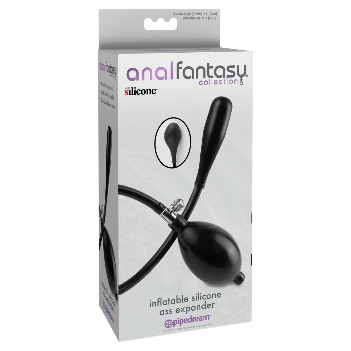 Anal plug Pipedream Anal Fantasy Collection Black-2