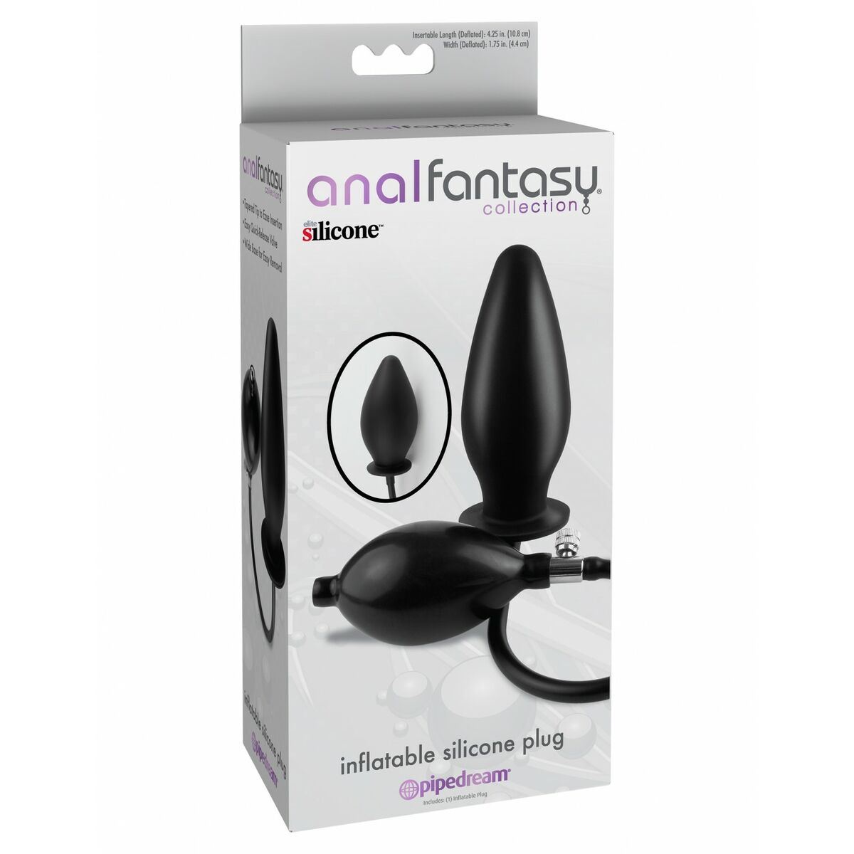 Anal plug Pipedream Anal Fantasy Collection Black-2
