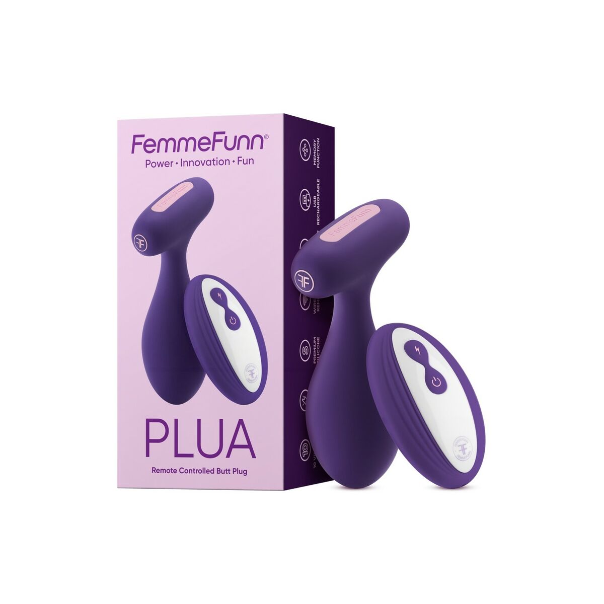 Anal plug FemmeFunn Plua Purple-11