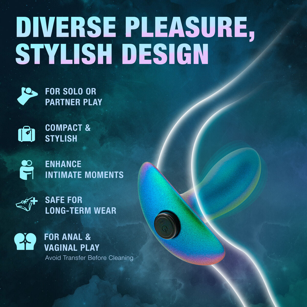 Anal plug Blush Anal Adventures Green (10,8 cm)-2