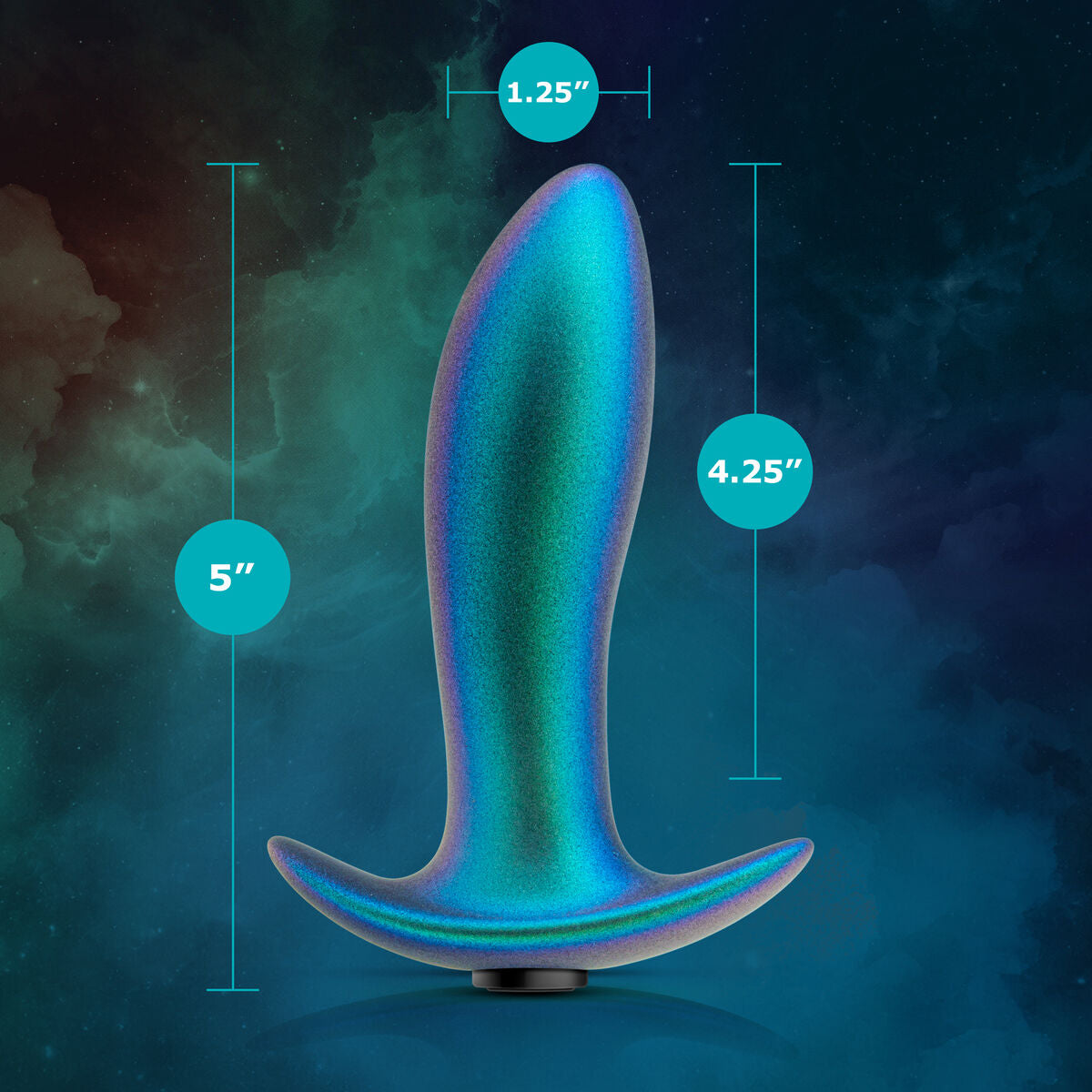 Anal plug Blush Anal Adventures Green (10,8 cm)-7