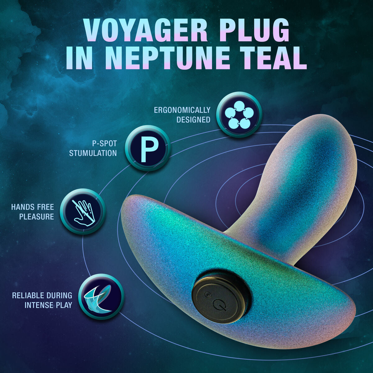 Anal plug Blush Anal Adventures Green (10,8 cm)-4