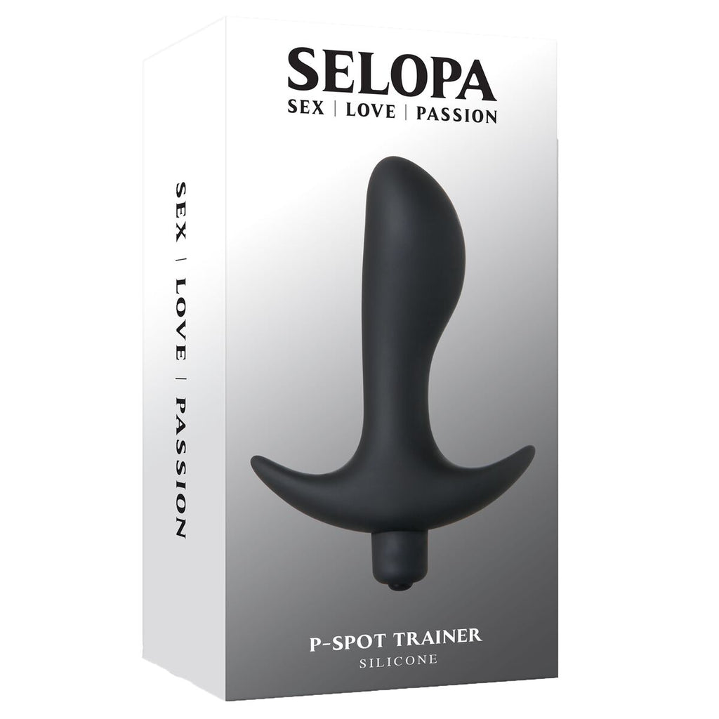 Vibrating Butt Plug Evolved Selopa Black-1