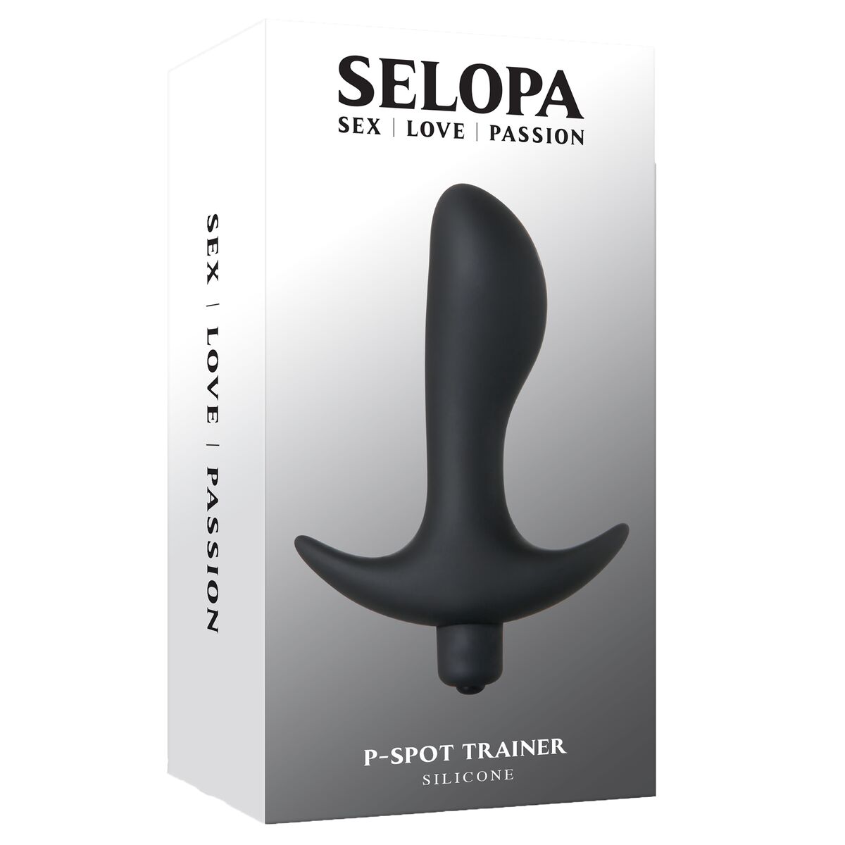 Vibrating Butt Plug Evolved Selopa Black-1
