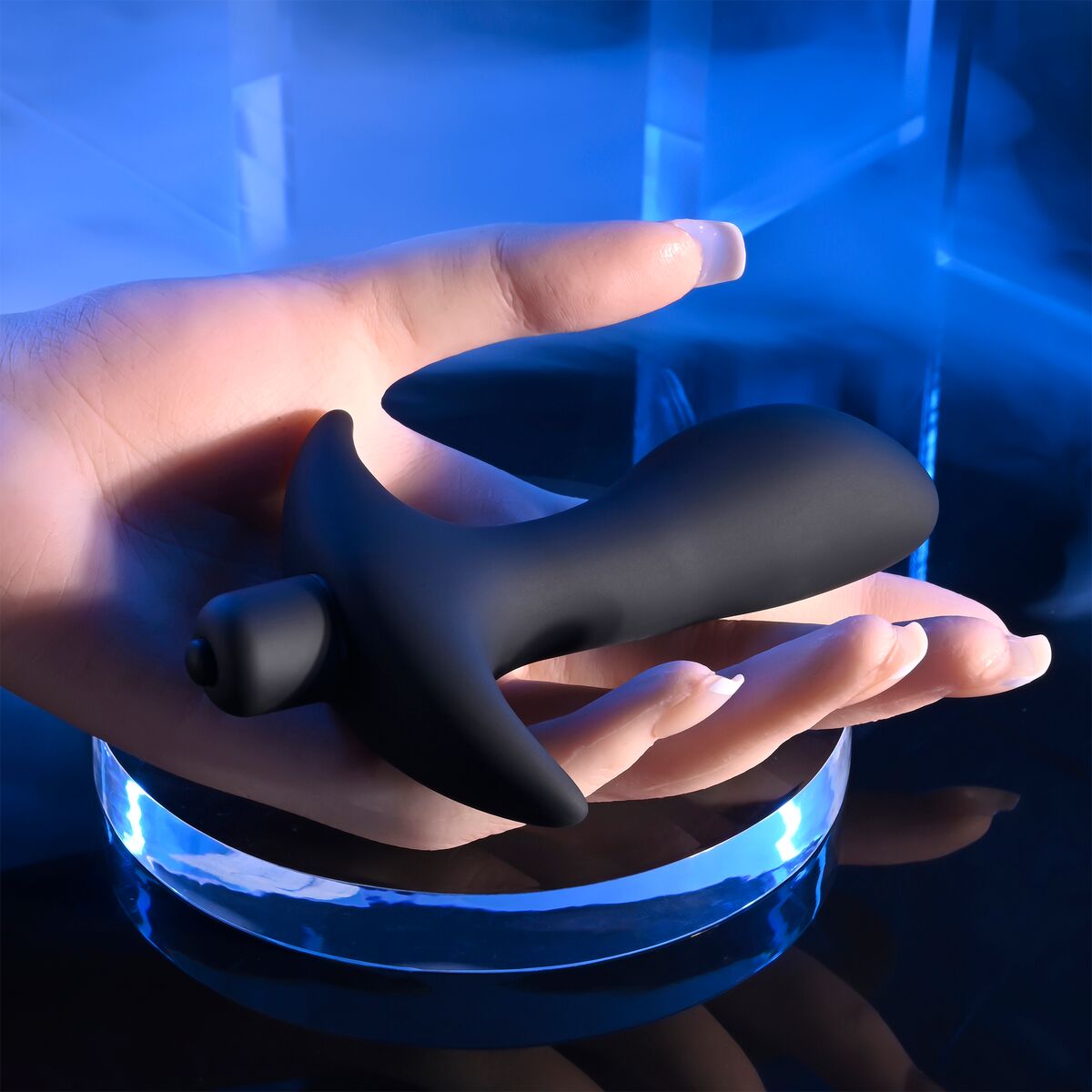 Vibrating Butt Plug Evolved Selopa Black-11