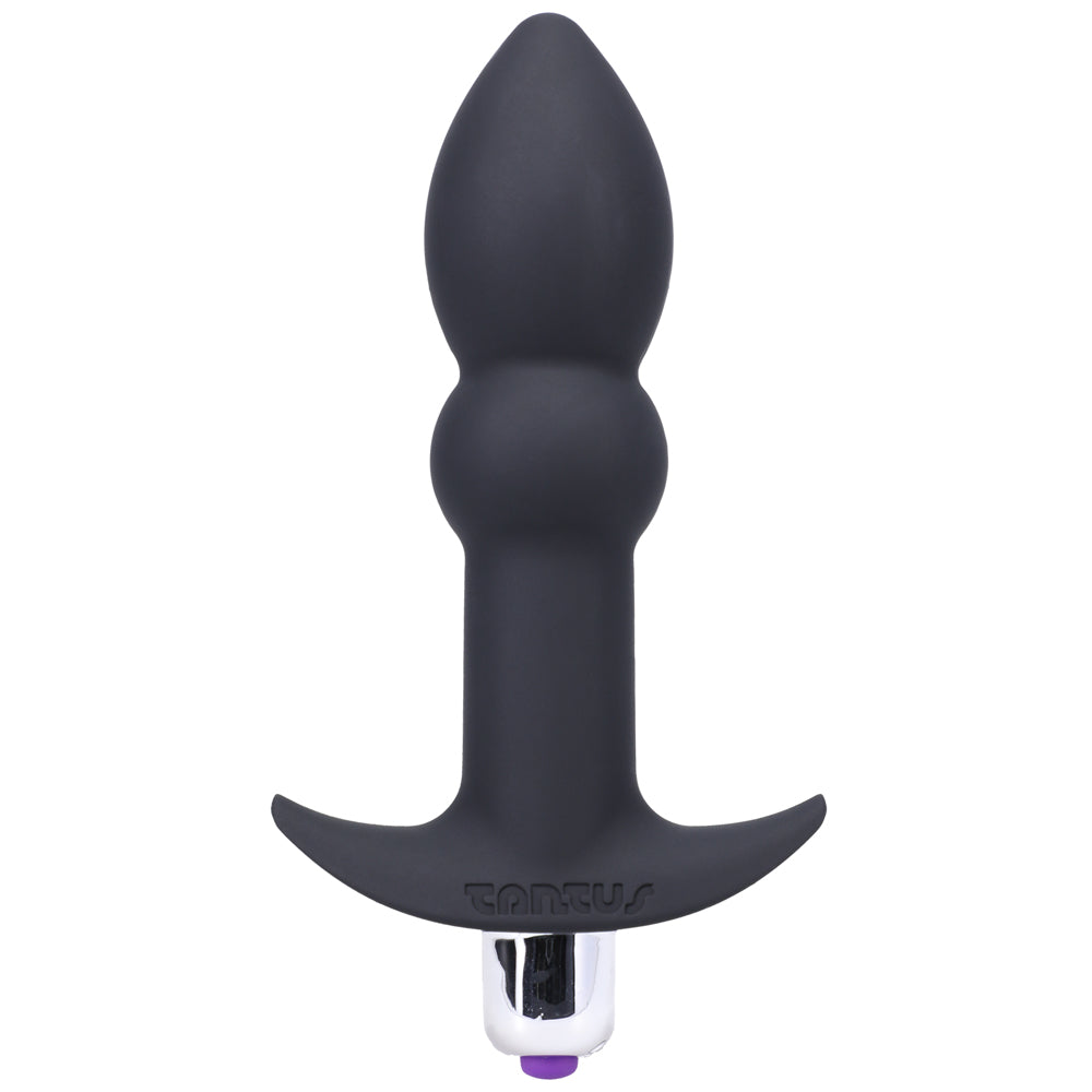 Tantus Perfect Plug Plus Vibrating Anal Plug Onyx-0