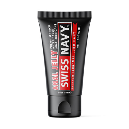 Swiss Navy Anal Jelly Premium Water Based Lubricant with Clove Oil 5 oz.-0